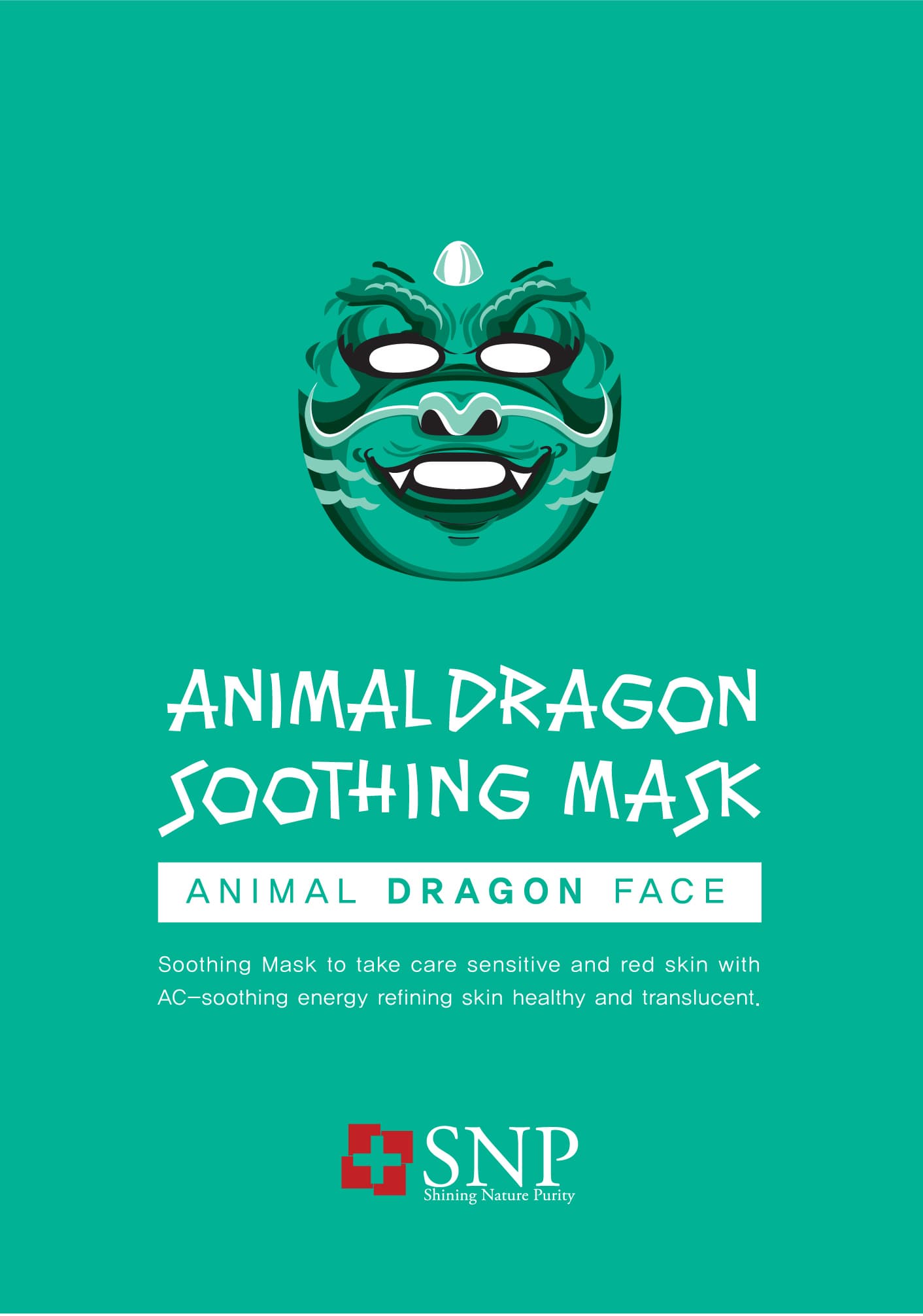 112_SNP Animal Dragon Soothing Mask
